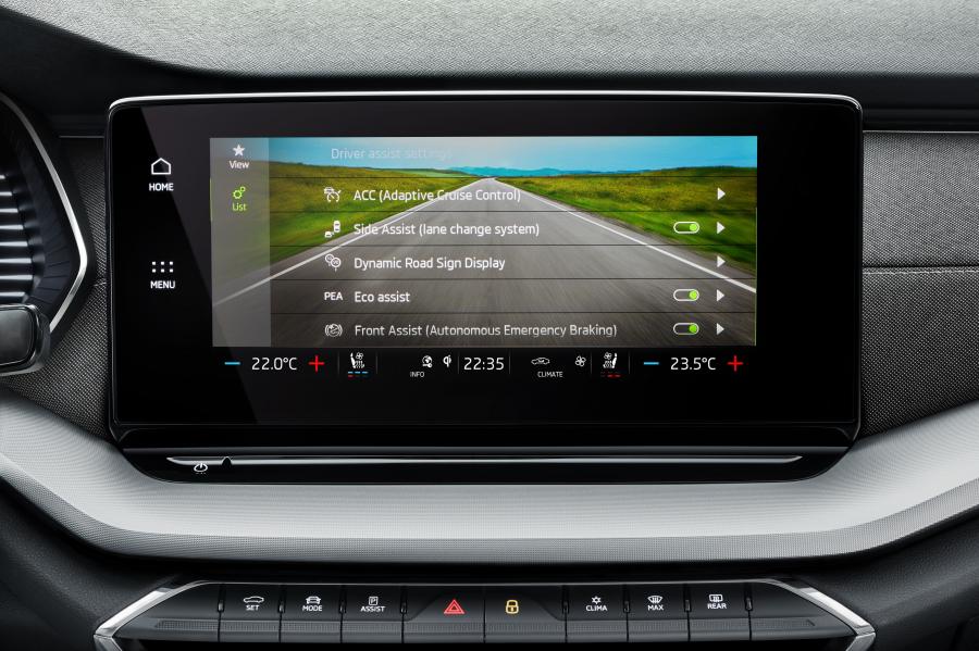Детали интерьера Skoda Octavia 2020 года  (WW) (фото 34 из 94)